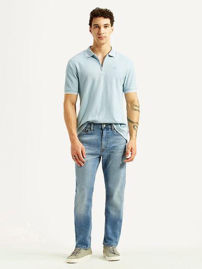 levi's Men's 513 Light Blue Slim Straight Fit Mid Rise Jeans-picture-21
