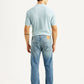 Men's 513 Light Blue Slim Straight Fit Mid Rise Jeans - Back View