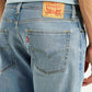 Men's 513 Light Blue Slim Straight Fit Mid Rise Jeans - Detail View