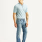 Men's 513 Light Blue Slim Straight Fit Mid Rise Jeans - Side View