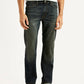 Men's 513 Charcoal Grey Slim Straight Fit Mid Rise Jeans - Front View