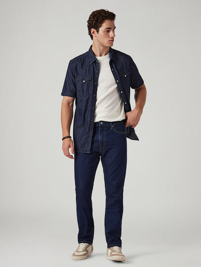 Mens 513 Mid Rise Slim Straight Fit Cotton Stretch Blend Jeans-image-10