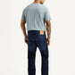 Men's 513 Dark Blue Slim Straight Fit Mid Rise Jeans - Back View