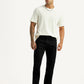 Men's 513 Black Slim Straight Fit Mid Rise Kooltex Jeans - Styleshot View