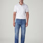 Men's 513 Med Indigo Slim Straight Fit Mid Rise Jeans - Front View