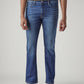 Men's 513 Med Indigo Slim Straight Fit Mid Rise Jeans - Front View