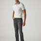 Men's 513 Charcoal Grey Slim Straight Fit Mid Rise Jeans - Side View