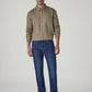 Men's 513 Blue Slim Straight Fit Mid Rise Jeans - Front View