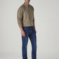Men's 513 Blue Slim Straight Fit Mid Rise Jeans - Side View