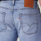 Men's 513 Light Indigo Slim Straight Fit Mid Rise Linen Jeans - Detail View