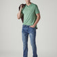 Men's 513 Indigo Slim Straight Fit Mid Rise Jeans - Styleshot View