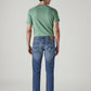 Men's 513 Indigo Slim Straight Fit Mid Rise Jeans - Back View