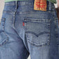 Men's 513 Indigo Slim Straight Fit Mid Rise Jeans - Detail View