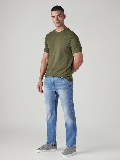 levi's Men's 513 Light Blue Slim Straight Fit Mid Rise Jeans-picture-40