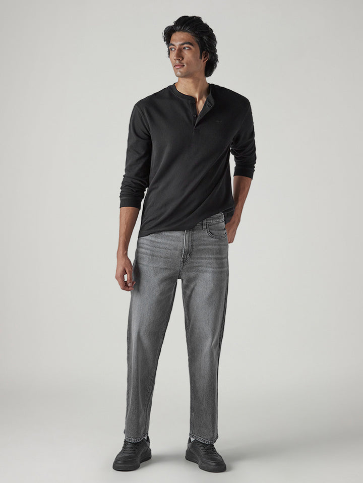 Men's 513 Grey Slim Straight Fit Mid Rise Jeans