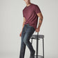 Men's 513 Dark Blue Slim Straight Fit Mid Rise Jeans - Styleshot View