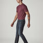 Men's 513 Dark Blue Slim Straight Fit Mid Rise Jeans - Side View