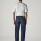 Men's 513 Dark Blue Slim Straight Fit Mid Rise Jeans - Back View