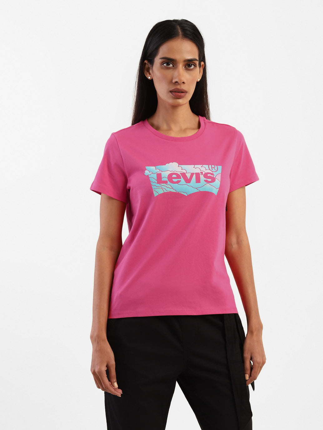 Women's Brand logo Regular Fit T-shirt