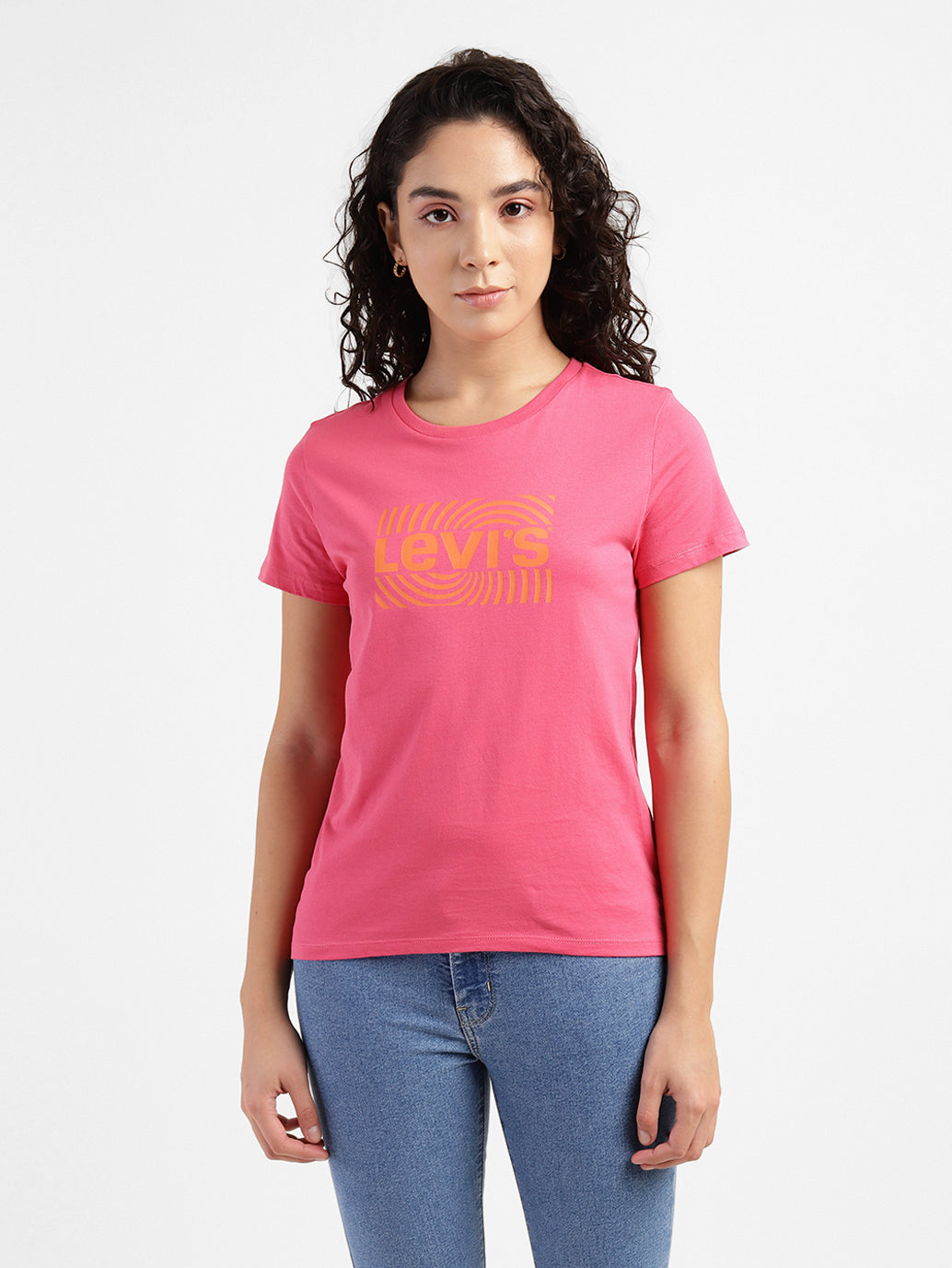 Women's Brand logo Regular Fit T-shirt