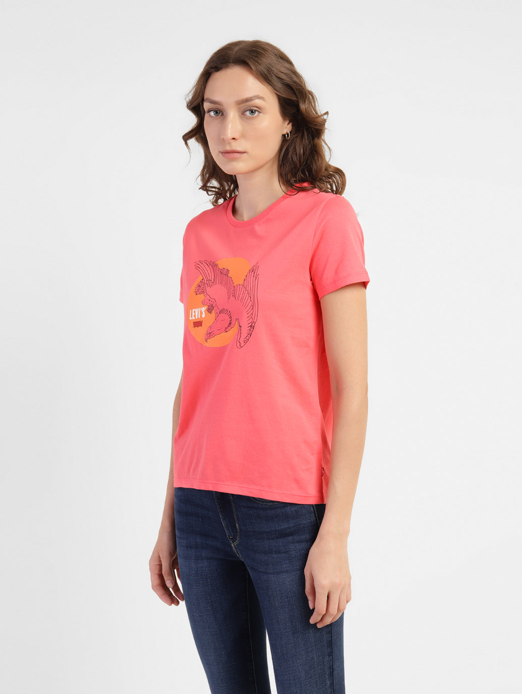 Women's Graphic Crew Neck  T-shirt