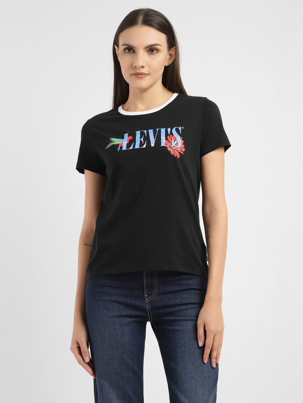 Women's Graphic Print Regular Fit T-shirt