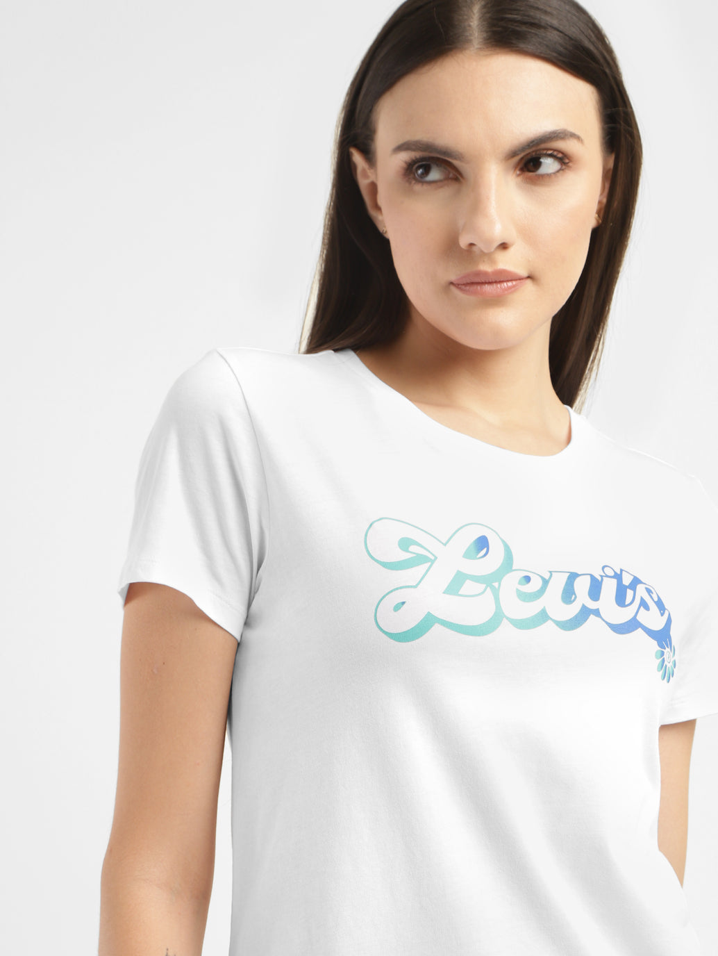 Womens Graphic Print Crew Neck T Shirt - 35b920a1-170e-4c67-8e1d-873239240173 View