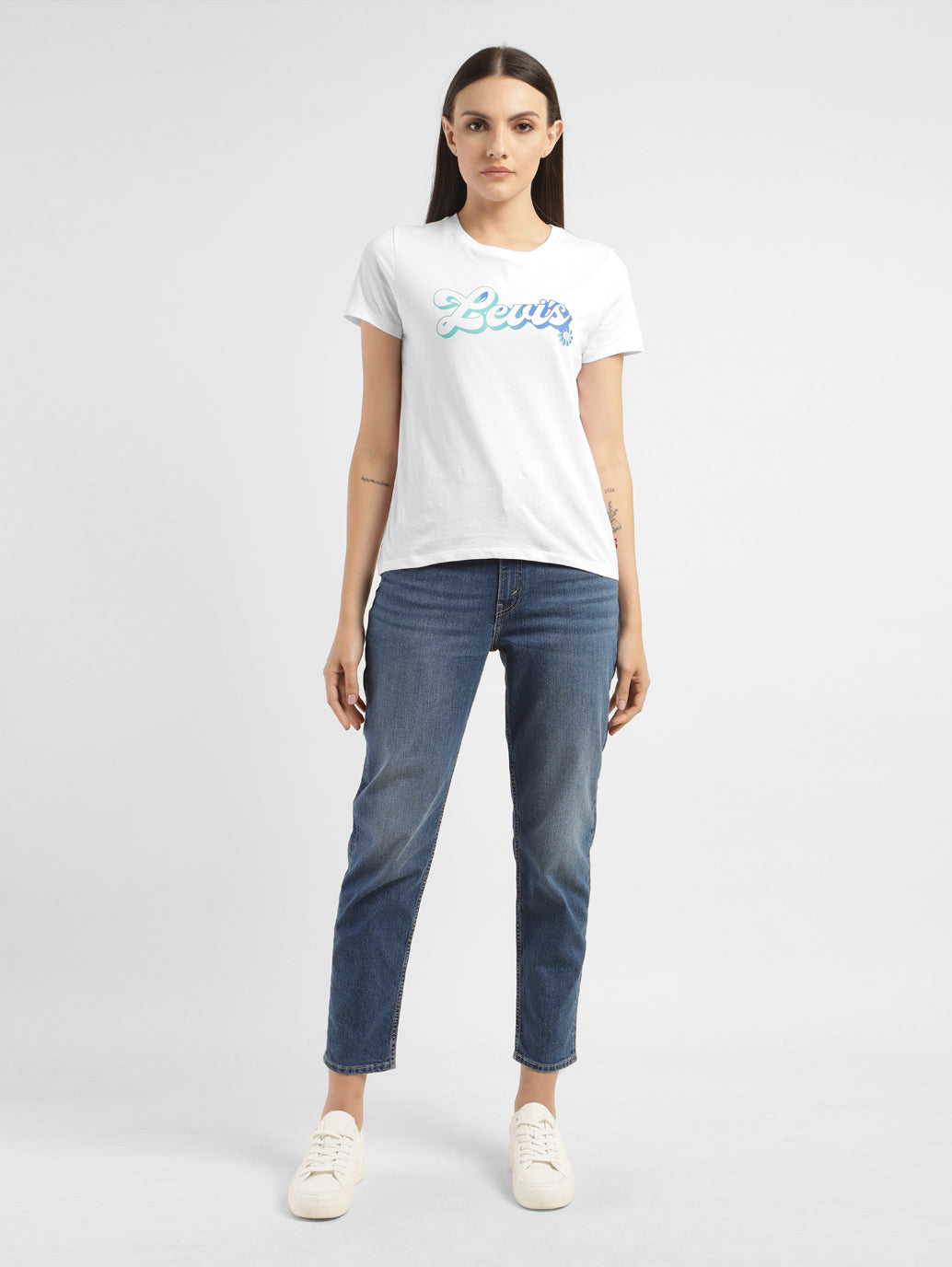 Womens Graphic Print Crew Neck T Shirt - b4bf1a1c-af8e-4987-89af-2f4de01bcb93 View