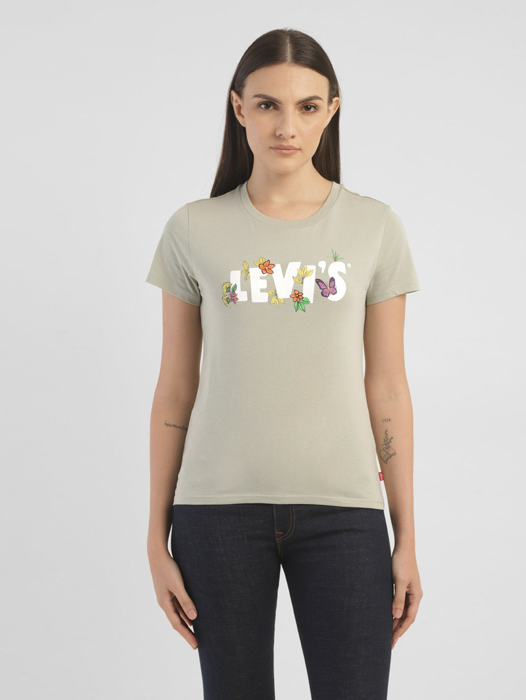Women's Graphic Print Crew Neck T shirt