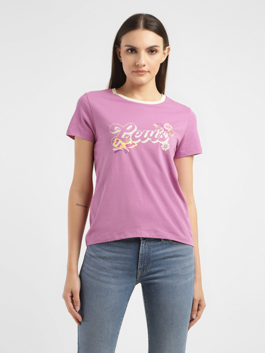 Women's Graphic Crew Neck T-Shirt