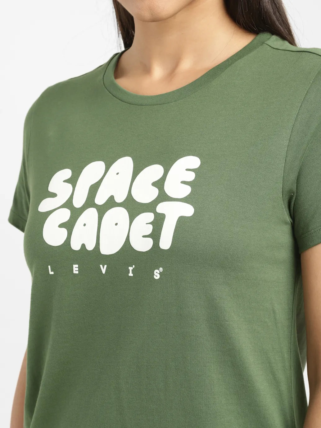 Women s Printed Crew Neck T shirt Levis India Store