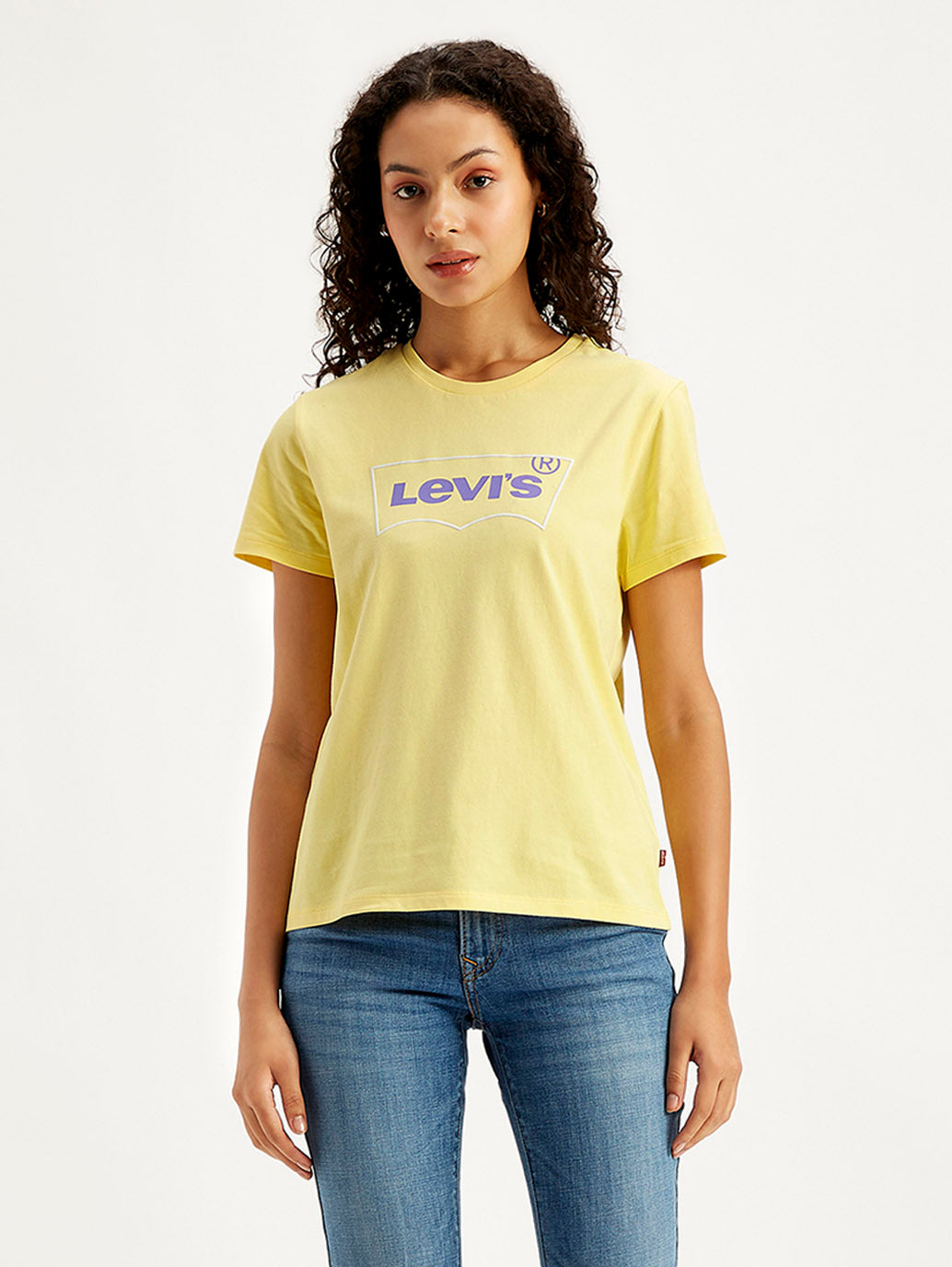 Women's Brand Logo Regular Fit T-Shirt