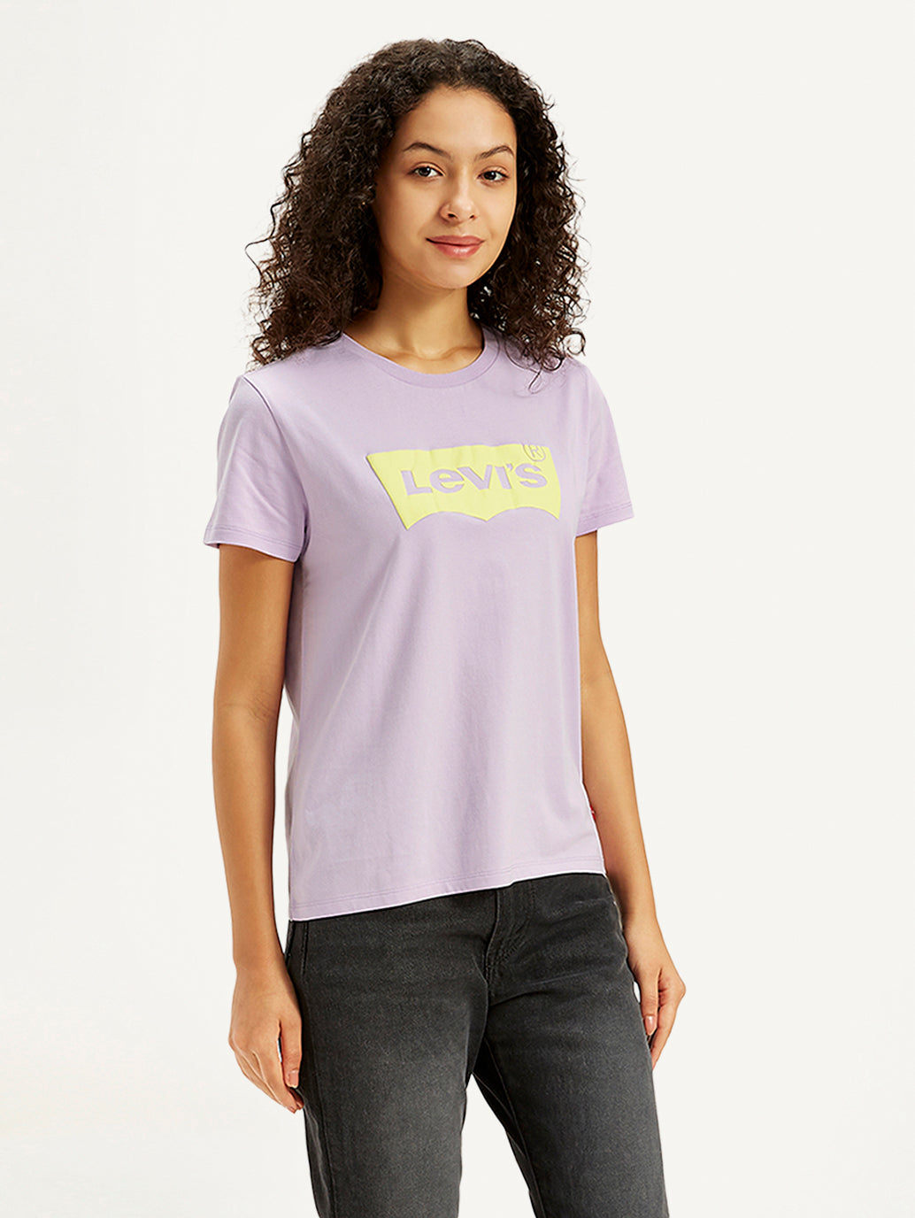 Women's Brand Logo Regular Fit T-Shirt