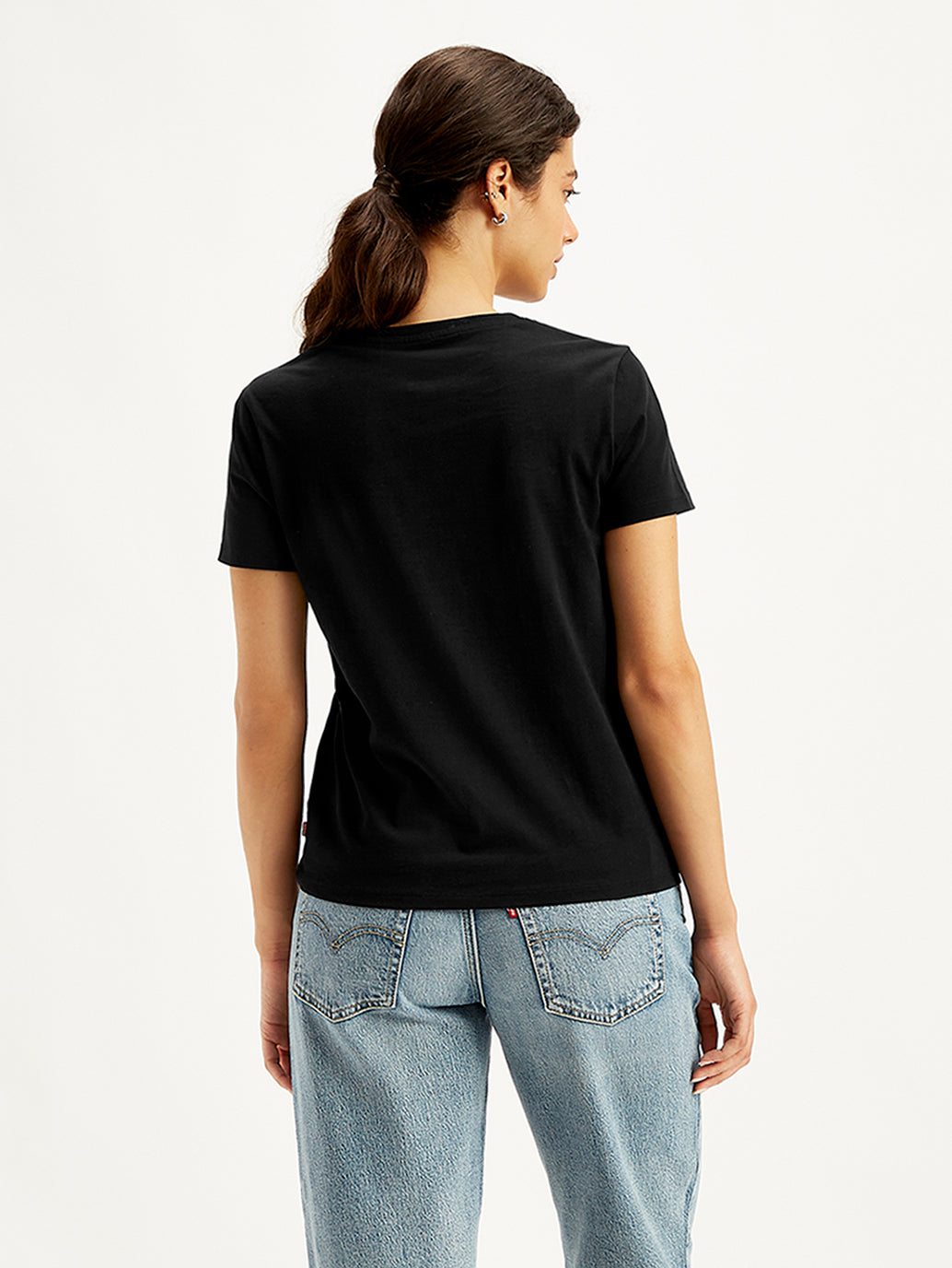 Women's Brand Logo Regular Fit T-Shirt