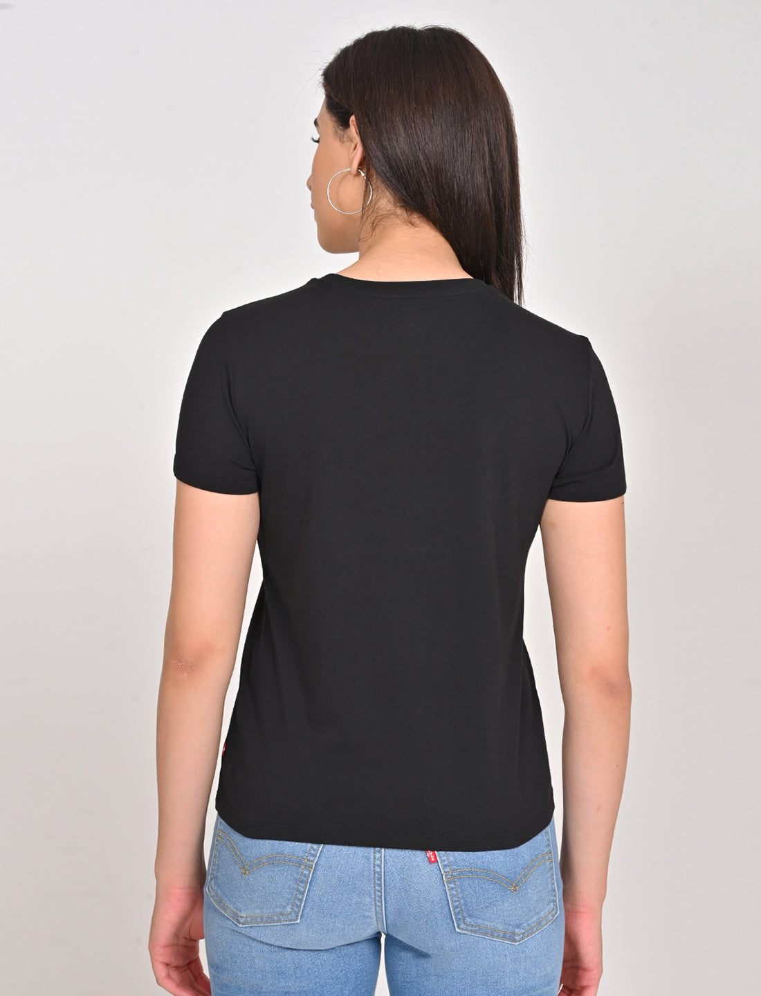 Women's Brand Logo Crew Neck T-Shirt