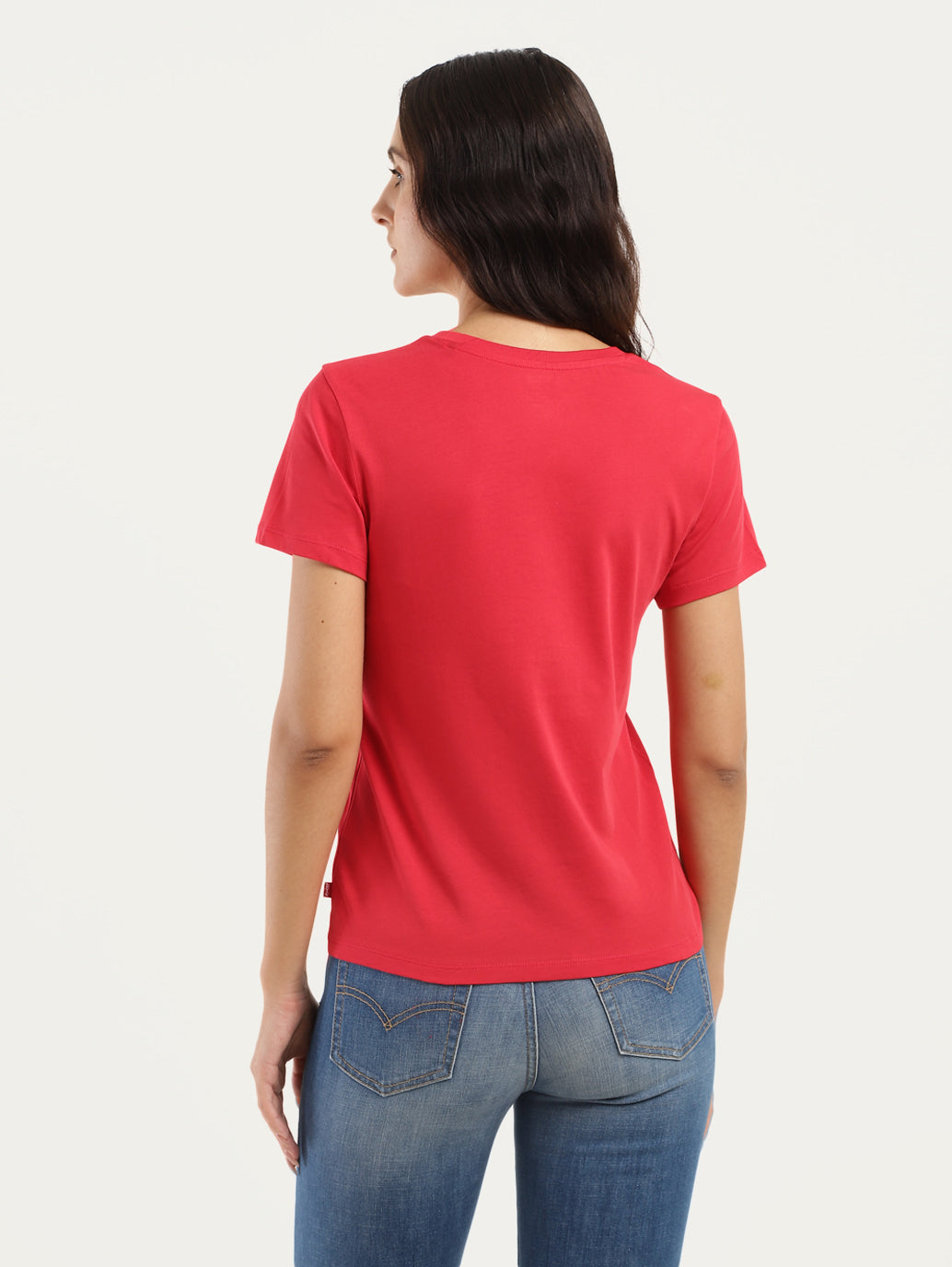 Women's Brand Logo Crew Neck T-Shirt