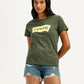 Women's Graphic Print Regular Fit T-Shirt - Front View
