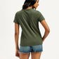 Women's Graphic Print Regular Fit T-Shirt - Back View