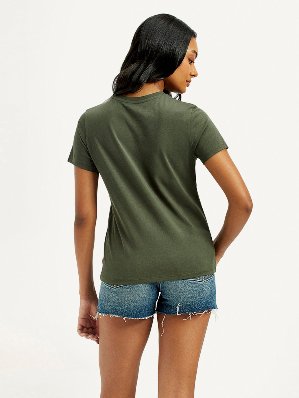 Women's Graphic Print Regular Fit T-Shirt - Back View