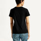 Women's Typography Regular Fit T-Shirt - Back View