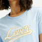 Women's Brand Logo Round Neck T-shirt - Detail View