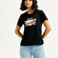 Women's Graphic Print Round Neck T-shirt - Styleshot View