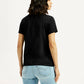 Women's Graphic Print Round Neck T-shirt - Back View