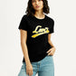 Women's Brand Logo Round Neck T-shirt - Styleshot View