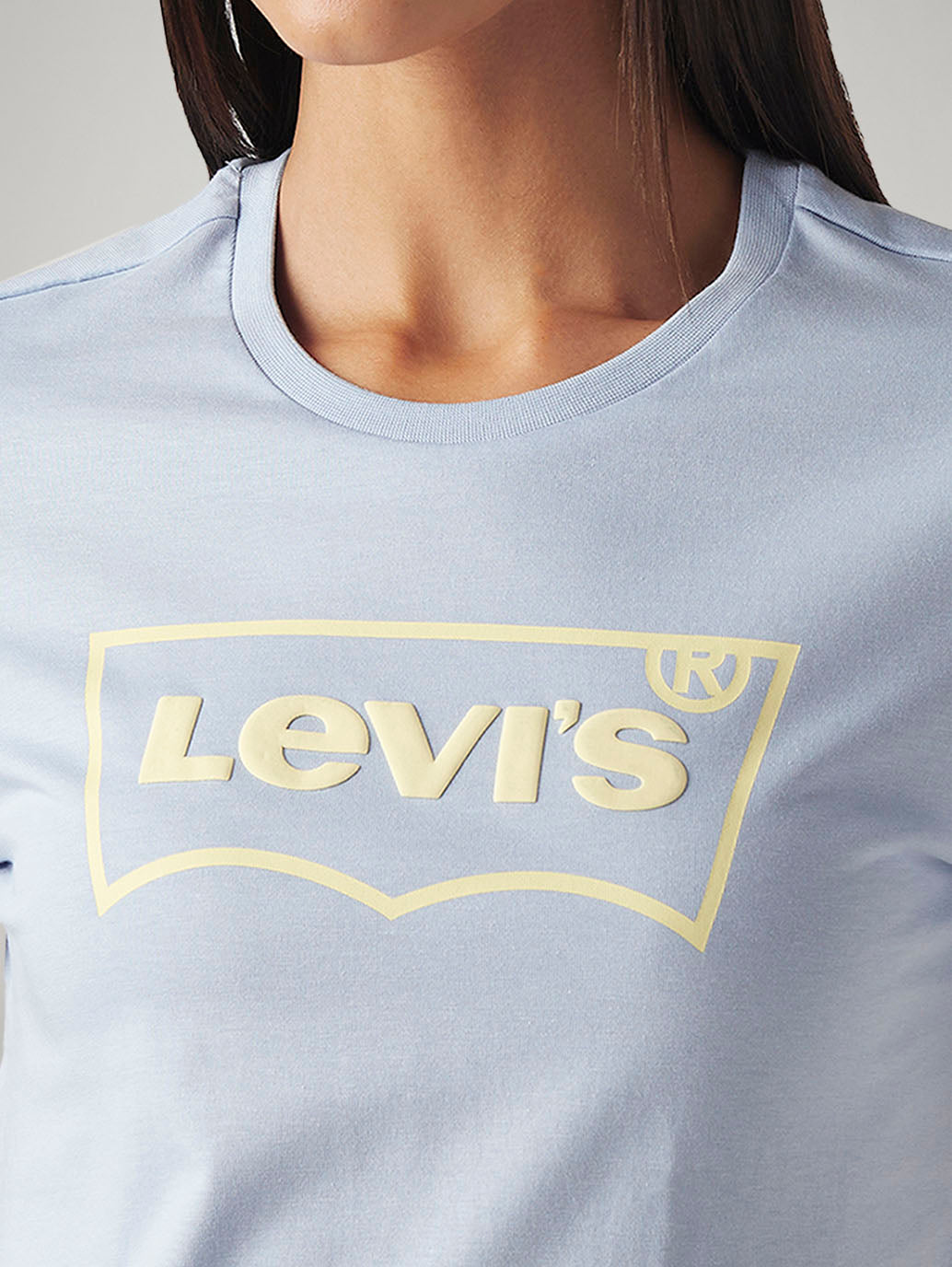 Women's Logo Printed Regular Fit T-Shirt - Detail View