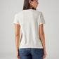Women's Logo Printed Regular Fit T-Shirt - Back View