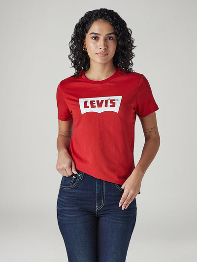 levi's Women's Logo Printed Slim Fit T-Shirt-picture-25