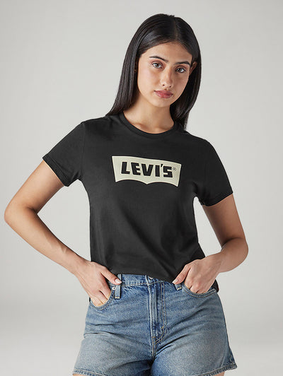 levi's Women's Logo Printed Slim Fit T-Shirt-picture-24
