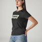 Women's Logo Printed Slim Fit T-Shirt - Side View