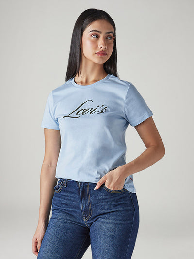 levi's Women's Logo Printed Slim Fit T-Shirt-picture-32